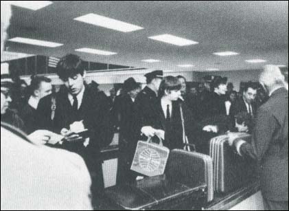 The Beatles Going Through Customs