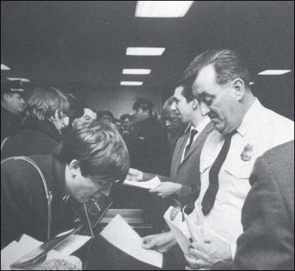 The Beatles Going Through Customs