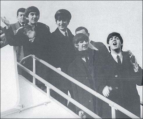 The Beatles Arriving in New York