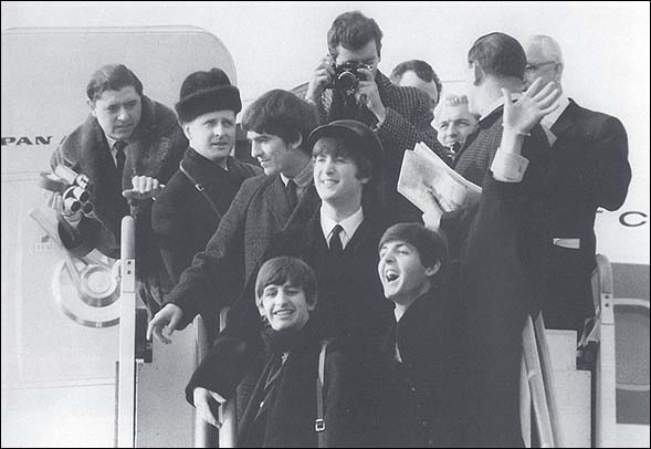 The Beatles Arriving in New York