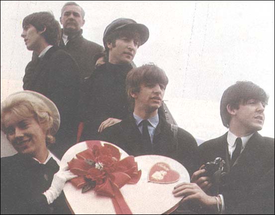 The Beatles Arriving in New York