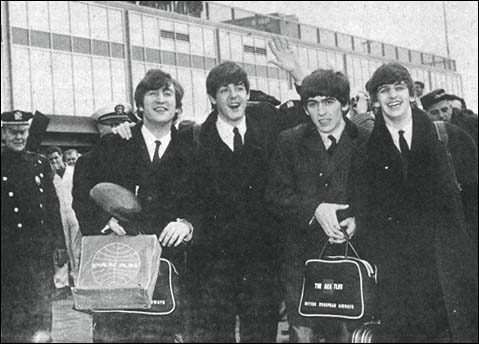 The Beatles Arriving in New York