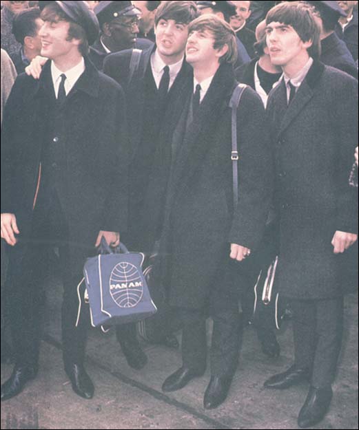 The Beatles Arriving in New York