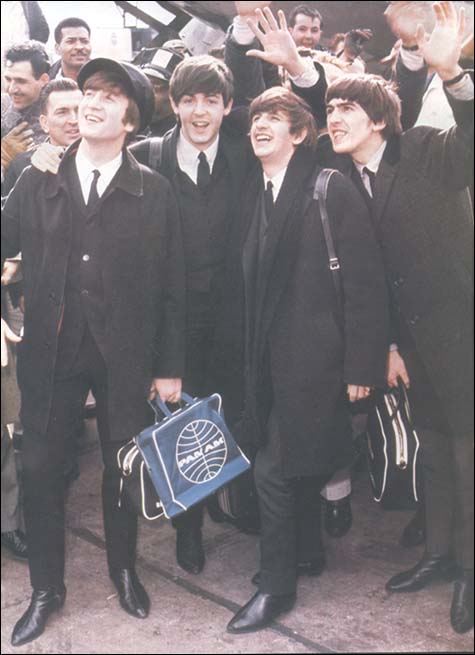 The Beatles Arriving in New York