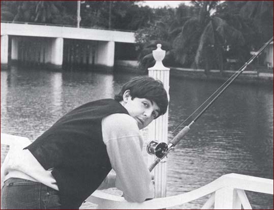 The Beatles First US Visit: Miami: Fishing Trip