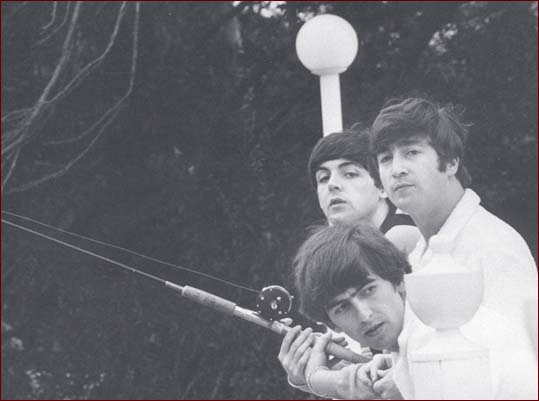 The Beatles First US Visit: Miami: Fishing Trip