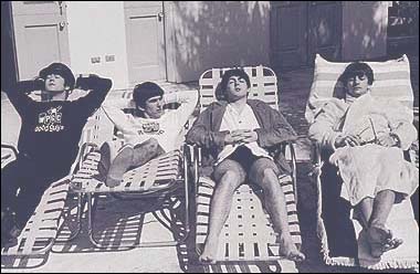 The Beatles First US Visit: Miami: Relaxing