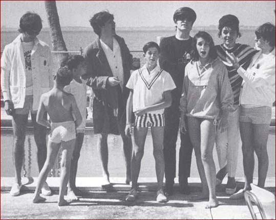 The Beatles First US Visit: Miami: Around the Pool