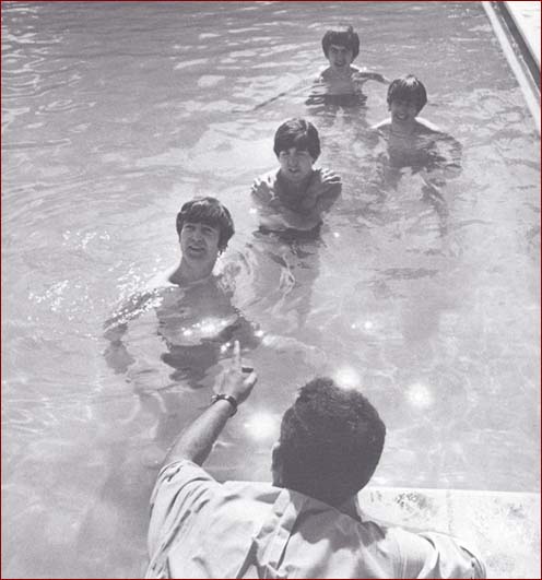 The Beatles First US Visit: Miami: Around the Pool