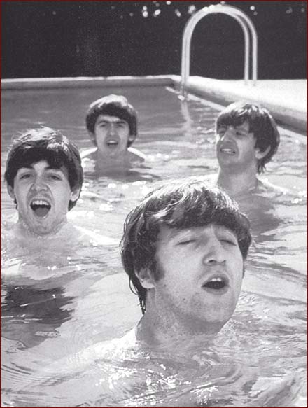 The Beatles First US Visit: Miami: Around the Pool
