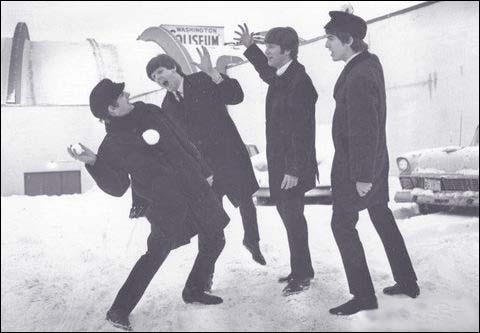 The Beatles Sightseeing in Washington D.C.
