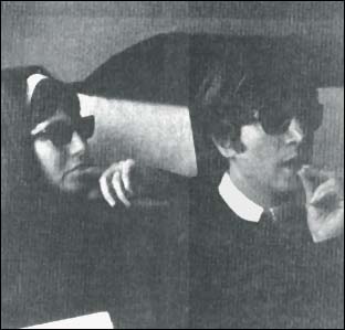 The Beatles on the Train to Washington D.C.