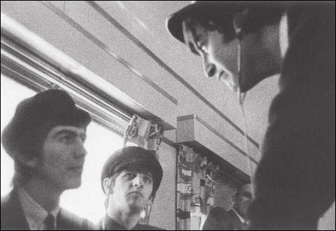 The Beatles on the Train to Washington D.C.