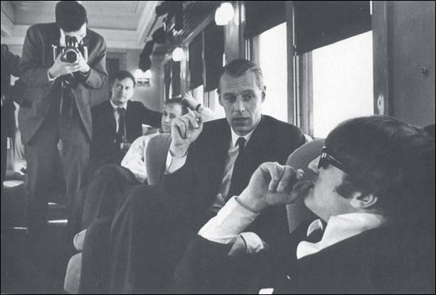 The Beatles on the Train to Washington D.C.