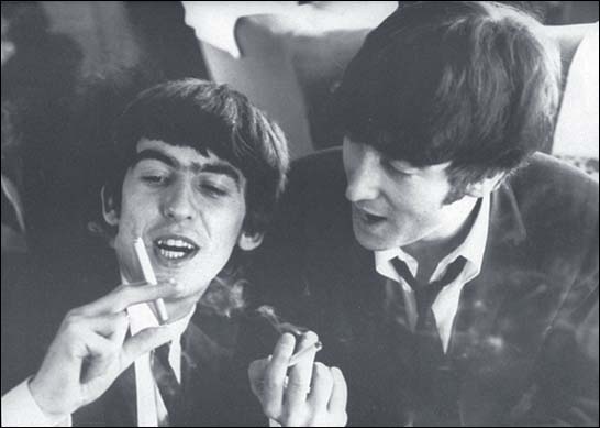 The Beatles on the Train to Washington D.C.