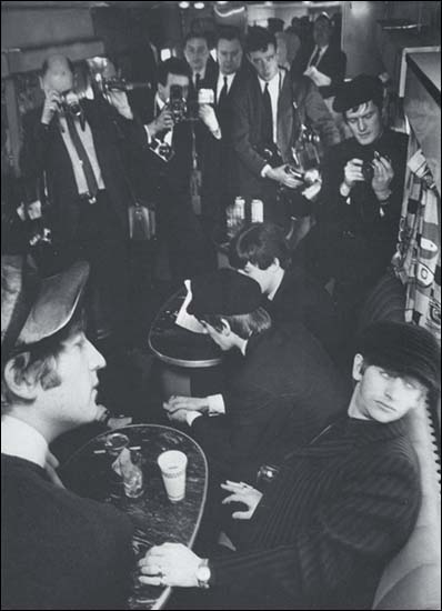 The Beatles on the Train to Washington D.C.
