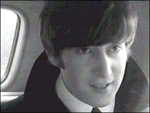 John Lennon on the way to the Plaza Hotel